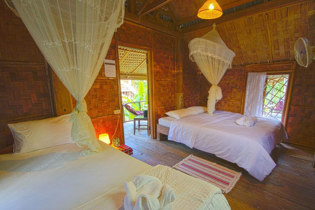 מלון ואנג ויינג Champa Lao Bungalows מראה חיצוני תמונה