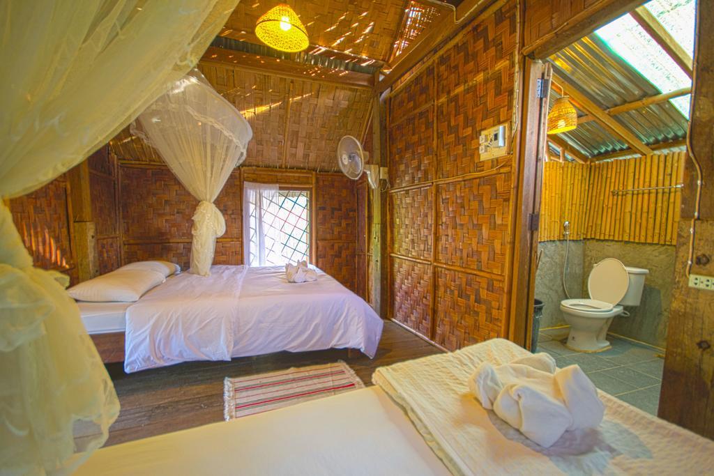 מלון ואנג ויינג Champa Lao Bungalows מראה חיצוני תמונה
