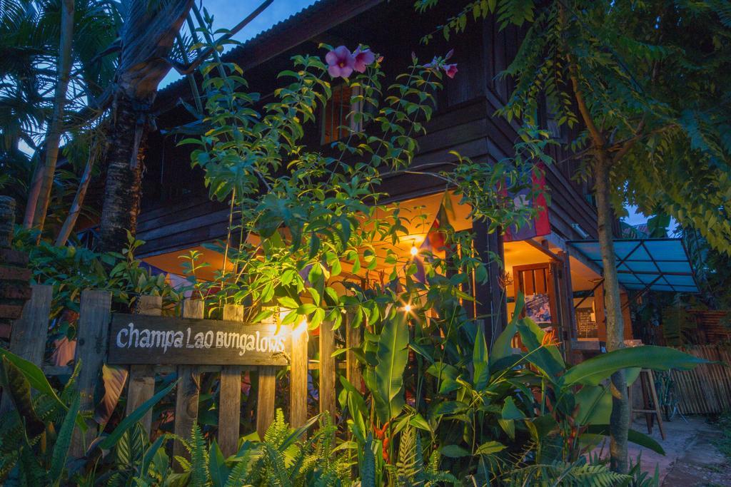 מלון ואנג ויינג Champa Lao Bungalows מראה חיצוני תמונה