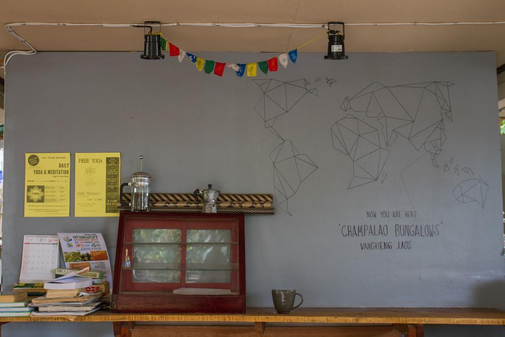 מלון ואנג ויינג Champa Lao Bungalows מראה חיצוני תמונה